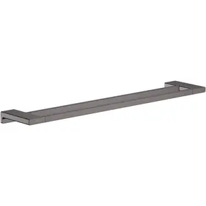 hansgrohe, Handtuchhalter + Handtuchhaken, HG Doppelbadetuchhalter AddStoris 648mm brushed black günstig