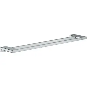 hansgrohe, Handtuchhalter + Handtuchhaken, AddStoris Doppelbadetuchhalter, 648mm chrom günstig