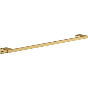 hansgrohe, Handtuchhalter + Handtuchhaken, AddStoris Badetuchhalter, 648mm, polished gold günstig
