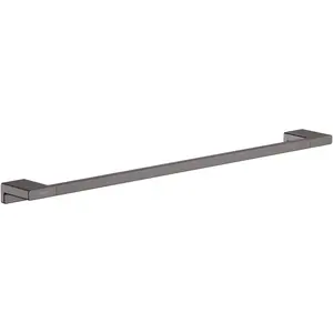 hansgrohe, Handtuchhalter + Handtuchhaken, Badetuchhalter AddStoris, 648mm brushed black günstig