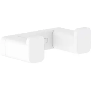 hansgrohe, Handtuchhalter + Handtuchhaken, HG Doppelhaken AddStoris mattweiss günstig