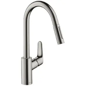 Hansgrohe M41, Waschbecken, Edelstahl günstig