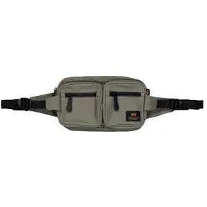 Bauchtasche Alpha Industries Label Grün TU günstig