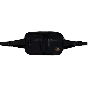 Bauchtasche Alpha Industries Label Schwarz TU günstig