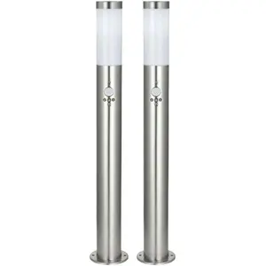 Elegante LED Stehleuchte mit Bewegungsmelder
