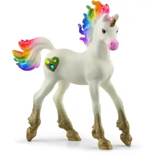 schleich Bayala Regenbogeneinhorn Fohlen, Spielfigur