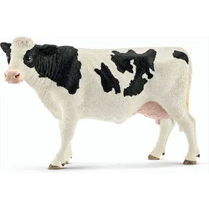 Schleich® Spielfigur schleich Farm World Kuh Schwarzbunt 8,1cm