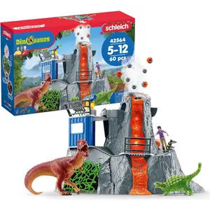 Spielzeugkiste exped am großen Vulkan Schleich 37,5x16x56,5 cm günstig