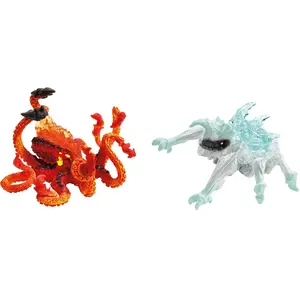 schleich Eiskäfer vs. Feuerkrake, 6 Jahr(e), Mehrfarbig, Kunststoff