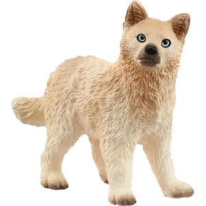 schleich Wild Life Polarwolf Welpe, Spielfigur