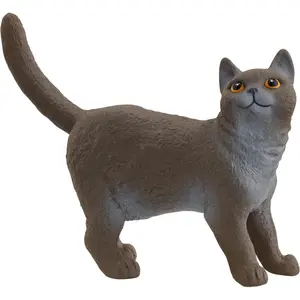 schleich Farm World Britische Kurzhaar Katze, Spielfigur