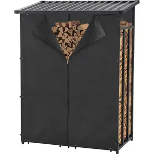 casa.pro Brennholzregal 'Yakutat' Kaminholzregal Kaminholzunterstand a... günstig