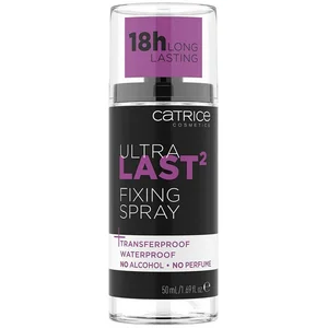 CATRICE Ultra Last2 Fixing Spray, Makeup-Fixierspray, 50 ml, Glättend, Jeder Hauttyp, 18 h, AQUA (WATER), PROPANEDIOL, HYDROXYPROPYL STARCH, 1,2-HEXANEDIOL, SODIUM PHYTATE,... günstig