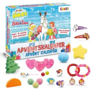 CRAZE INKEE Bibi & Tina Adventskalender Kinder - Badespaß Spielzeug Ad... günstig