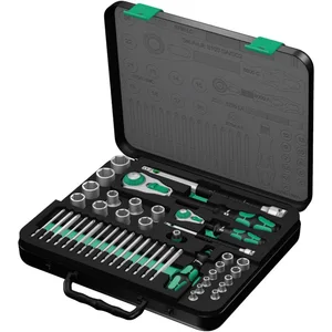Wera 8100 SA/SC 2 Zyklop Speed-Knarrensatz, 1/4" und 1/2", Werkzeug-Set günstig