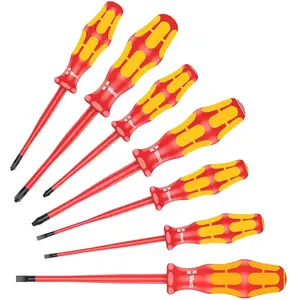 Wera 160 Iss/7 Kraftform Plus Schraubendreher-set 7 Stücke