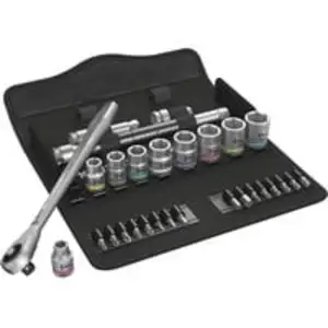 Zyklop Metal-Knarrensatz 8100 SB 7, 3/8", 29-teilig, Werkzeug-Set