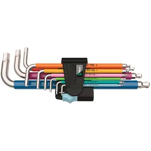 Wera 3950/9 Hex-plus 1 L-schlüssel Satz One Size