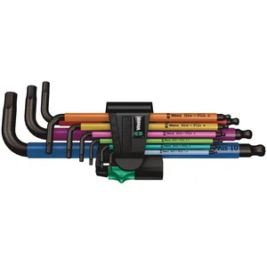 Wera Schraubendreher Wera 950/9 Winkelschraubendreher-Set 1.5 mm, 2 mm...