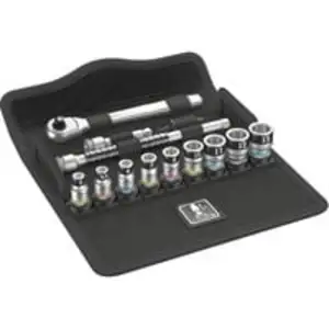Wera Zyklop Metal-Knarrensatz 8100 SA 12HF, 1/4", Werkzeug-Set günstig