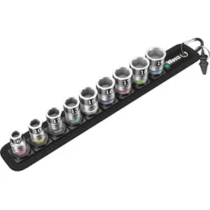 Wera Zyklop Steckschlüsseleinsatz-Satz Belt B1, 3/8", 10-teilig