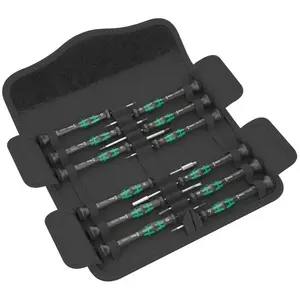 Wera Micro 12 Electronics Precisio Schraubendreher-set 12 Einheiten