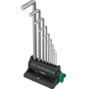 950/9 Hex-Plus 8 Winkelschlüsselsatz, 9-teilig, Schraubendreher