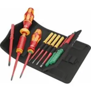 Wera Kraftform Kompakt VDE 16 Torque extra slim 1 Tool Finder, 16-teil...