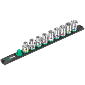 Wera 1/2´´ Rail C4 Steckschlüsselsatz 9 Stücke günstig