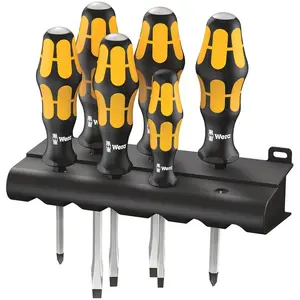 Wera 932/6 Kraftform Plus Schraubendreher-set 6 Stücke