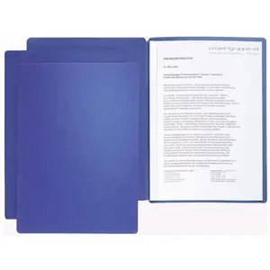 Pagna, Mappe, Pr sentations- / Bewerbungsmappe "Star", DIN A4, blau (A4) günstig