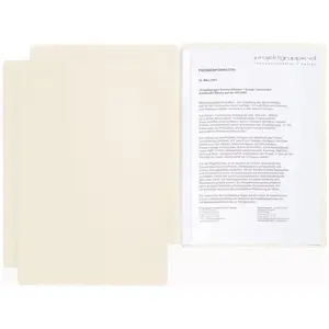 Pagna, Mappe, Pr sentations- / Bewerbungsmappe "Star", DIN A4, beige (A4) günstig