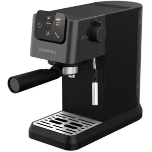 GRUNDIG Kaffeemaschine halbautomatisch, schwarz   Portafilter Maschine...