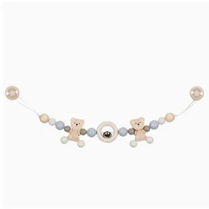goki Kinderwagenkette Kinderwagenkette Bär mit Clips (packung, 1-tlg.,...