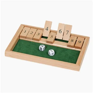 goki Spielesammlung Würfelspiel Shut the box, Würfelspiel Shut the box...