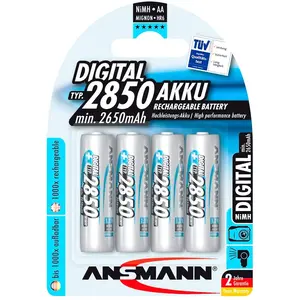 Ansmann AA (4 Stk., AA, 2850 mAh), Batterien + Akkus