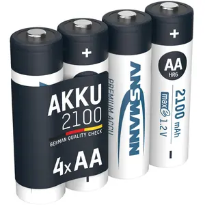 Ansmann NiMH Akku Mignon AA 2100 mAh maxE 4er Blister Akku günstig