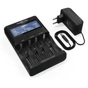 ANSMANN Akku Ladegerät für NiMH und Li-Ion Akkus, USB Anschluss günstig