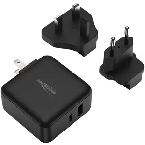 Ansmann USB-Ladegerät Travel Charger TC230PD / 3 A / 30 W / 2 Port günstig
