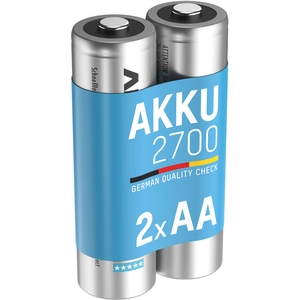 Mignon AA Akku 2700 mAh Hohe Kapazität