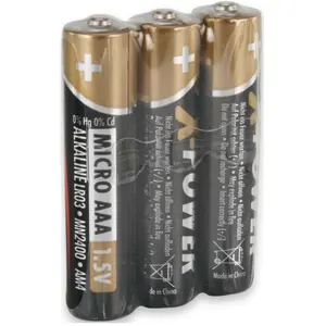 Ansmann X-Power Alkaline Batterie Micro AAA / LR03 (10 Stk., AAA), Batterien + Akkus günstig