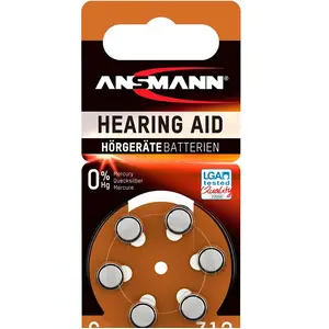 Ansmann 1x6 Zinc-air 312 Pr41 Knopfzelle One Size günstig