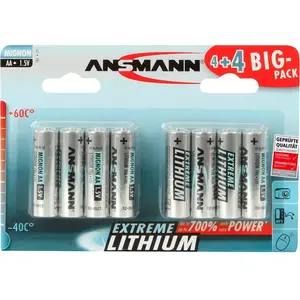 Ansmann Extreme Lithium Aa Mignon Lr Batterien One Size