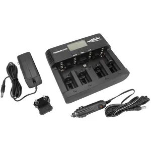 Ansmann Akku Ladegerät für 1-8 AAA AA C D + 9V, Kfz-Adapter günstig