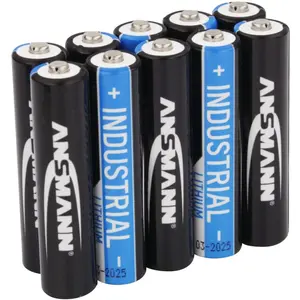 Ansmann Micro (AAA)-Batterie Lithium L (10 Stk., AAA, 1150 mAh), Batterien + Akkus günstig