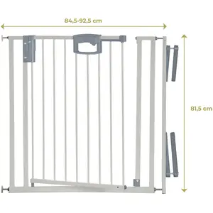 Geuther Treppenschutzgitter Easylock Plus 84-92,5 cm günstig