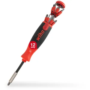 Wiha Schraubendreher-Set LiftUp 25 SL/PH/PZ/6-Kant/TORX® 38606 12-tlg.