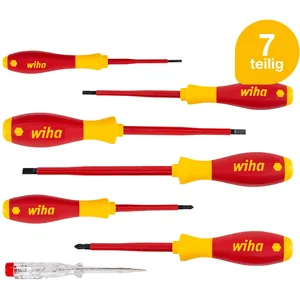wiha Schraubendreher-Set SoftFinish® electric SL/PH 00834 7-tlg.