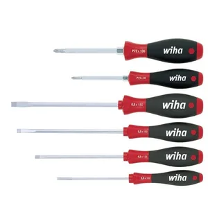 wiha Schraubendreher-Set SoftFinish® SL/PZ 07153 6-tlg.