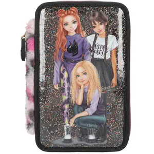 Depesche Topmodel Rebel Kitty (0413017) Triple Pocket Mäppchen One Size günstig